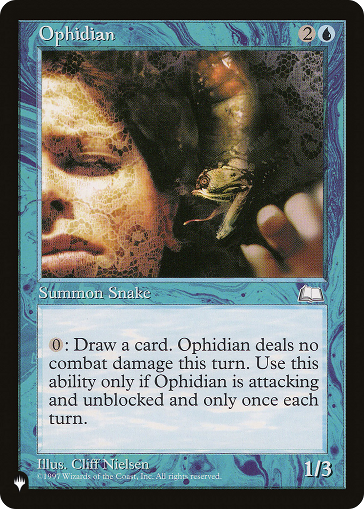 Ophidian (LIST-WTH-45) [Mystery Booster] The List MTG Single Wizards of the Coast