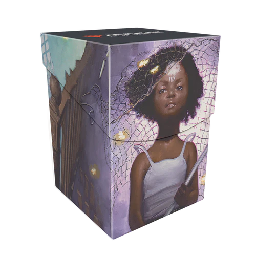 Ultra Pro: Deck Box 100+ - "Aminatou, Veil Piercer" MTG Duskmourn Deck Boxes & Storage Ultra Pro
