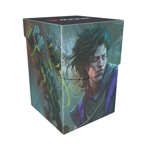 Ultra Pro: Deck Box 100+ - "Winter, Cynical Opportunist" MTG Duskmourn Deck Boxes & Storage Ultra Pro