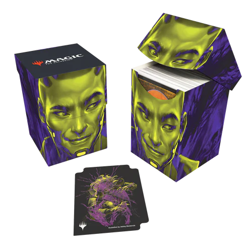 Ultra Pro: Deck Box 100+ - "Kaito, Bane of Nightmares" MTG Duskmourn Deck Boxes & Storage Ultra Pro