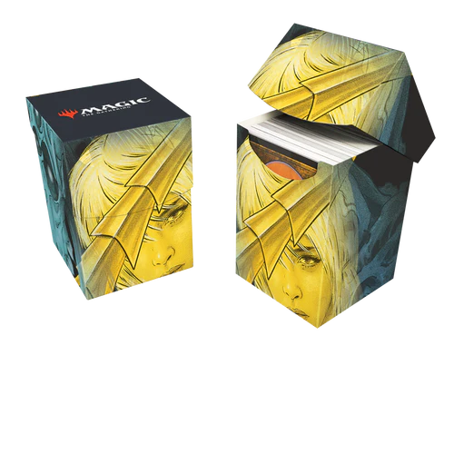 Ultra Pro: Deck Box 100+ - "The Wandering Rescuer" MTG Duskmourn Deck Boxes & Storage Ultra Pro