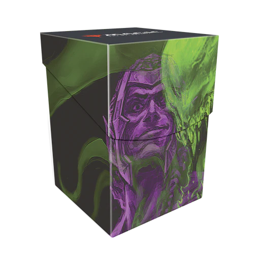 Ultra Pro: Deck Box 100+ - "Tyvar, the Pummeler" MTG Duskmourn Deck Boxes & Storage Ultra Pro