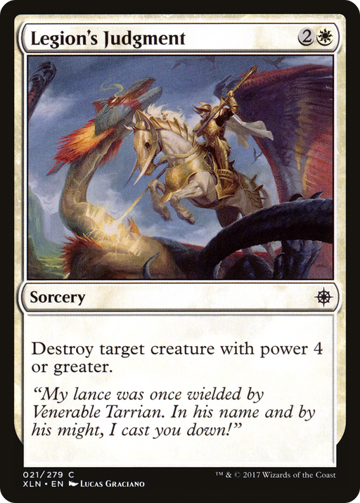 Legion's Judgment (XLN-021) [Ixalan] MTG Single Wizards of the Coast