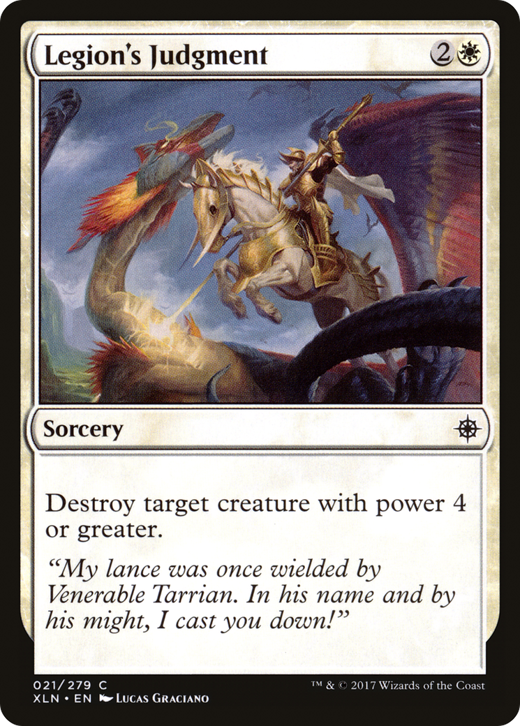Legion's Judgment (XLN-021) [Ixalan] Foil MTG Single Wizards of the Coast