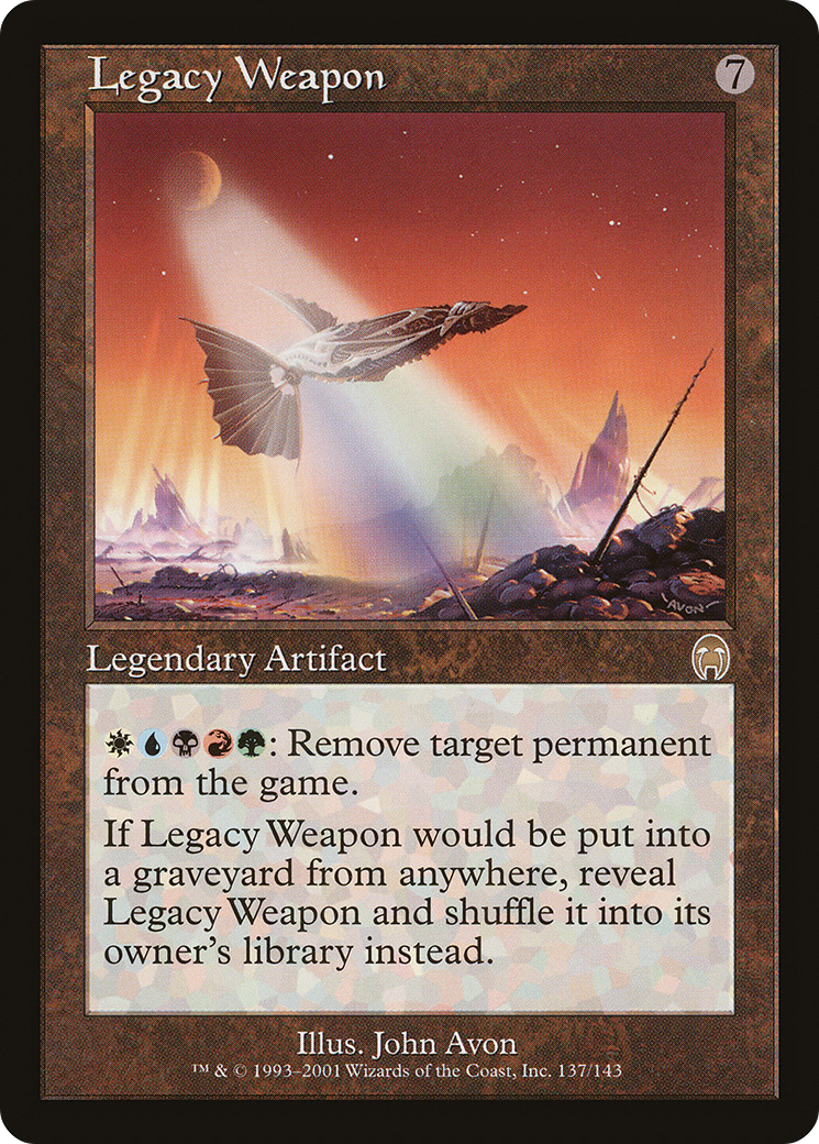 Legacy Weapon (APC-137) [Apocalypse] MTG Single Wizards of the Coast