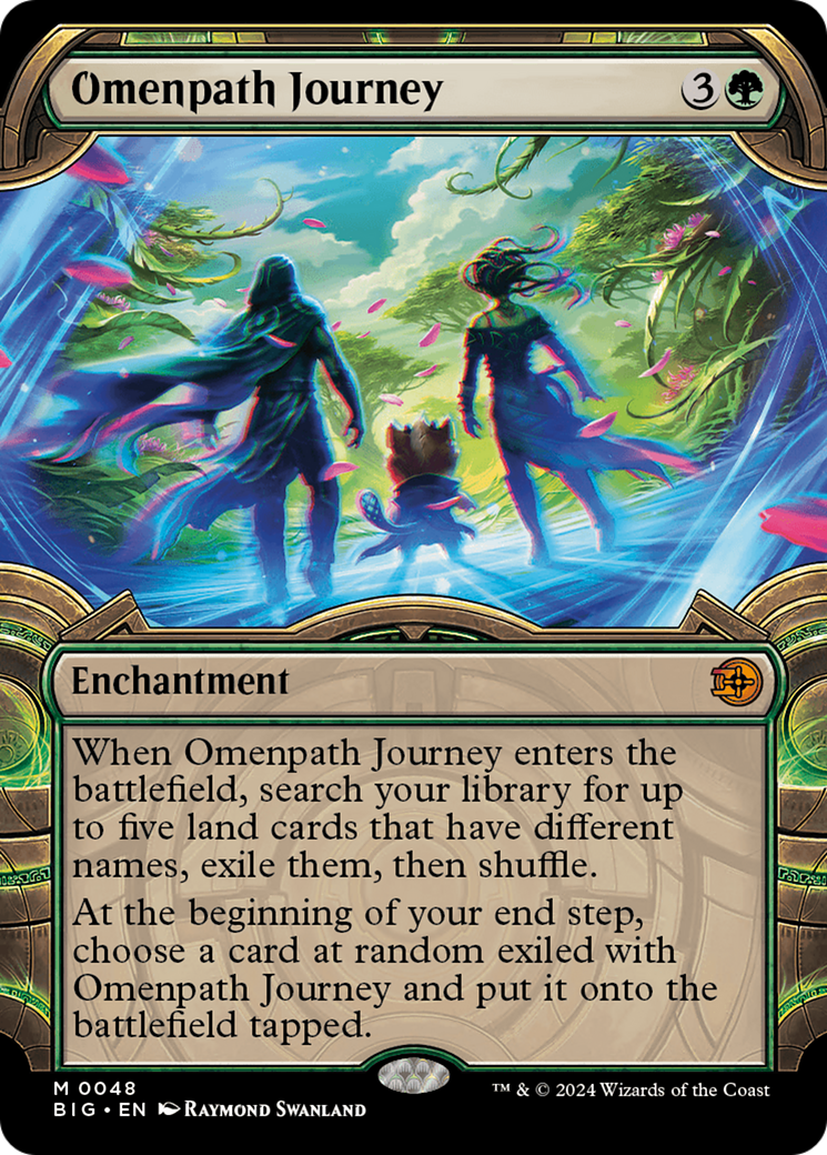 Omenpath Journey (BIG-048) [The Big Score] (Showcase) Foil MTG Single Wizards of the Coast