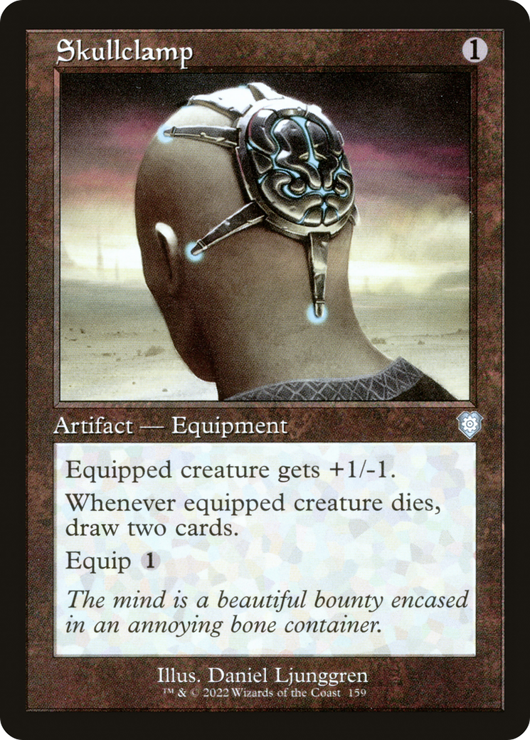 Skullclamp (BRC-159) [The Brothers' War Commander] MTG Single Wizards of the Coast