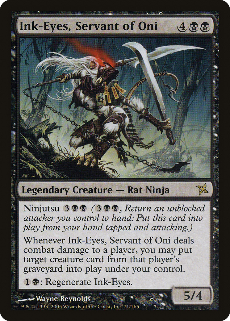 Ink-Eyes, Servant of Oni (BOK-071) [Betrayers of Kamigawa] MTG Single Wizards of the Coast