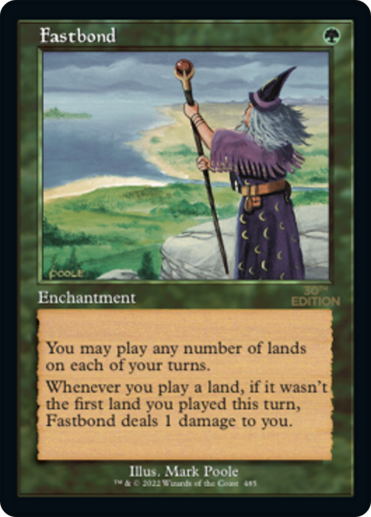 Fastbond (30A-485) [30th Anniversary Edition] MTG Single Wizards of the Coast