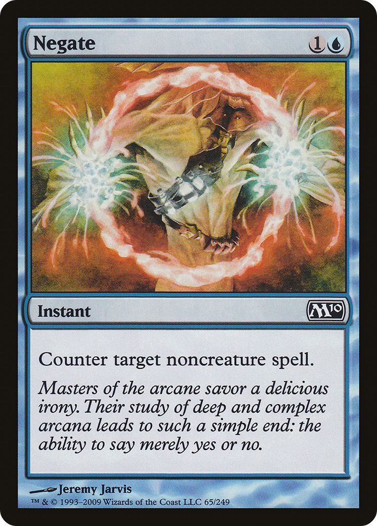 Negate (M10-065) [Magic 2010] MTG Single Wizards of the Coast