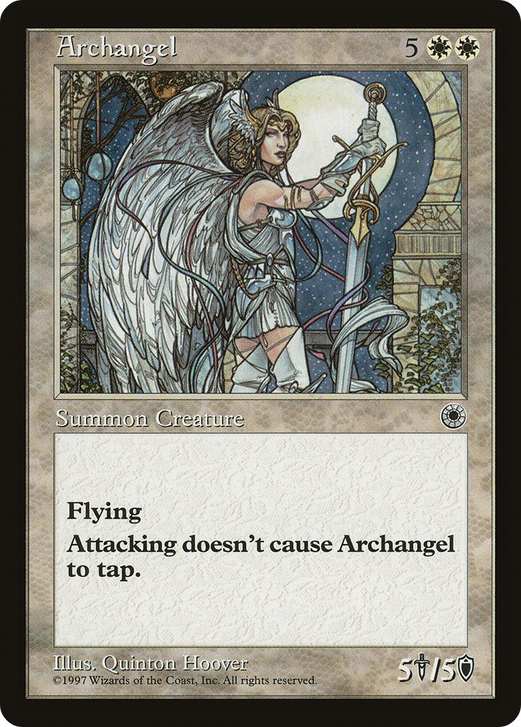 Archangel (POR-003) [Misc] Portal MTG Single Wizards of the Coast