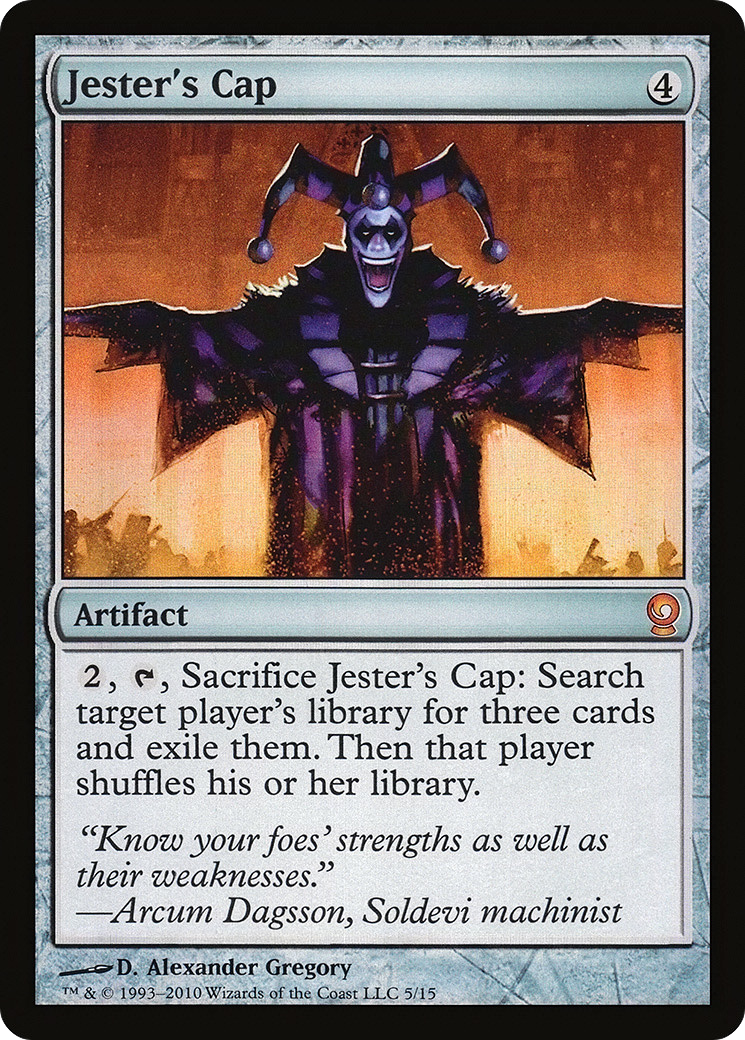 Jester's Cap (V10-) [Misc] From the Vault: Relics Foil MTG Single Wizards of the Coast