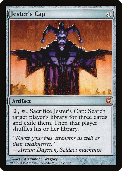 Jester's Cap (V10-) [Misc] From the Vault: Relics Foil MTG Single Wizards of the Coast