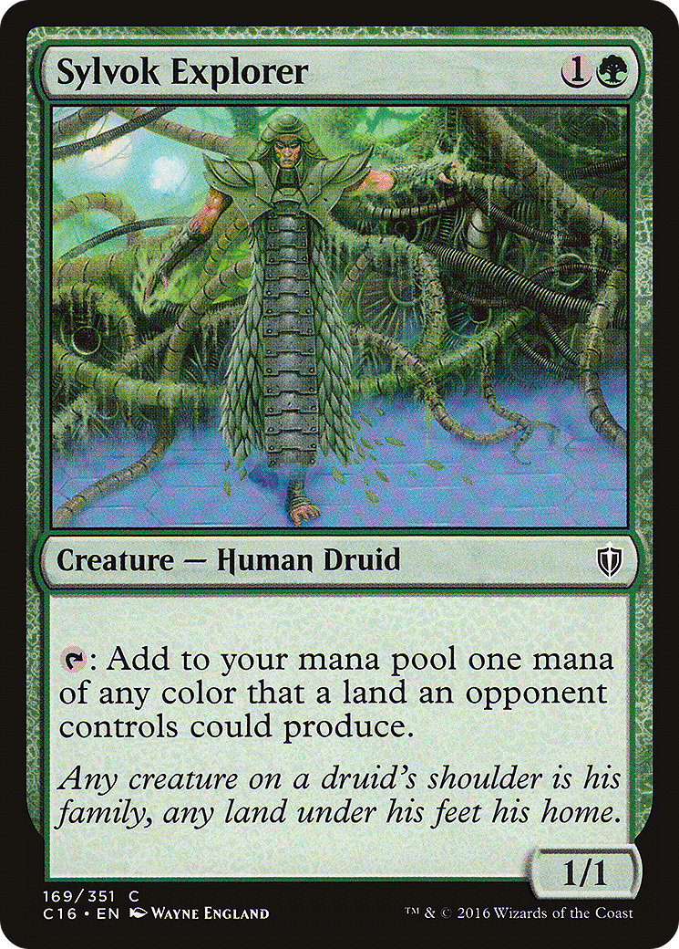 Sylvok Explorer (C16-169) [Commander 2016] MTG Single Wizards of the Coast