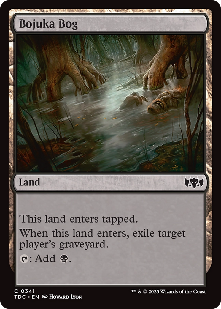 Bojuka Bog (TDC-341) [Commander: Tarkir: Dragonstorm] MTG Single Wizards of the Coast
