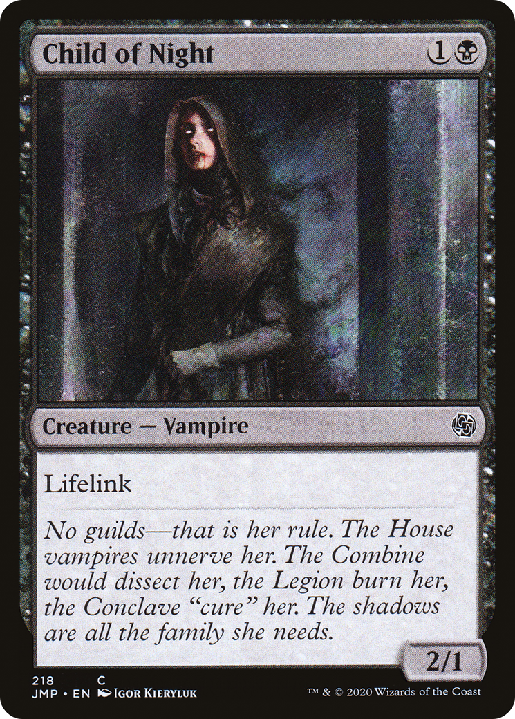 Child of Night (JMP-218) [Jumpstart] MTG Single Wizards of the Coast