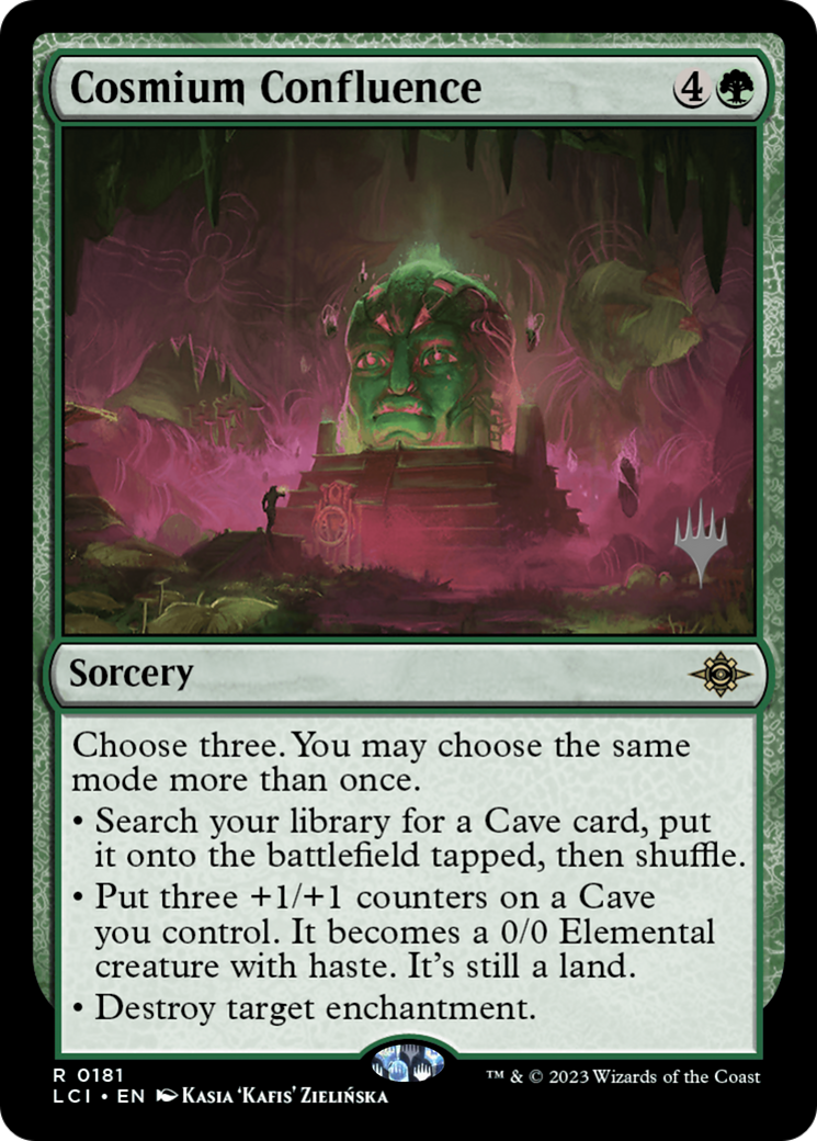 Cosmium Confluence (PPLCI-181) [The Lost Caverns of Ixalan Promos] MTG Single Wizards of the Coast