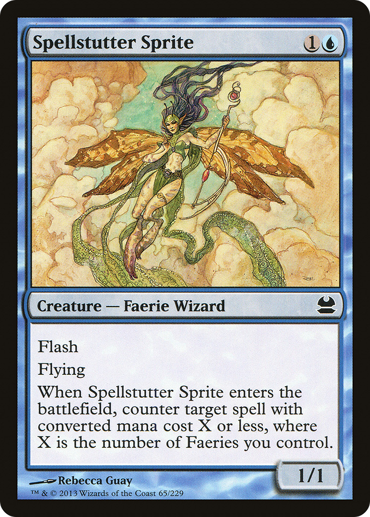 Spellstutter Sprite (MMA-065) [Modern Masters] Foil MTG Single Modern Masters