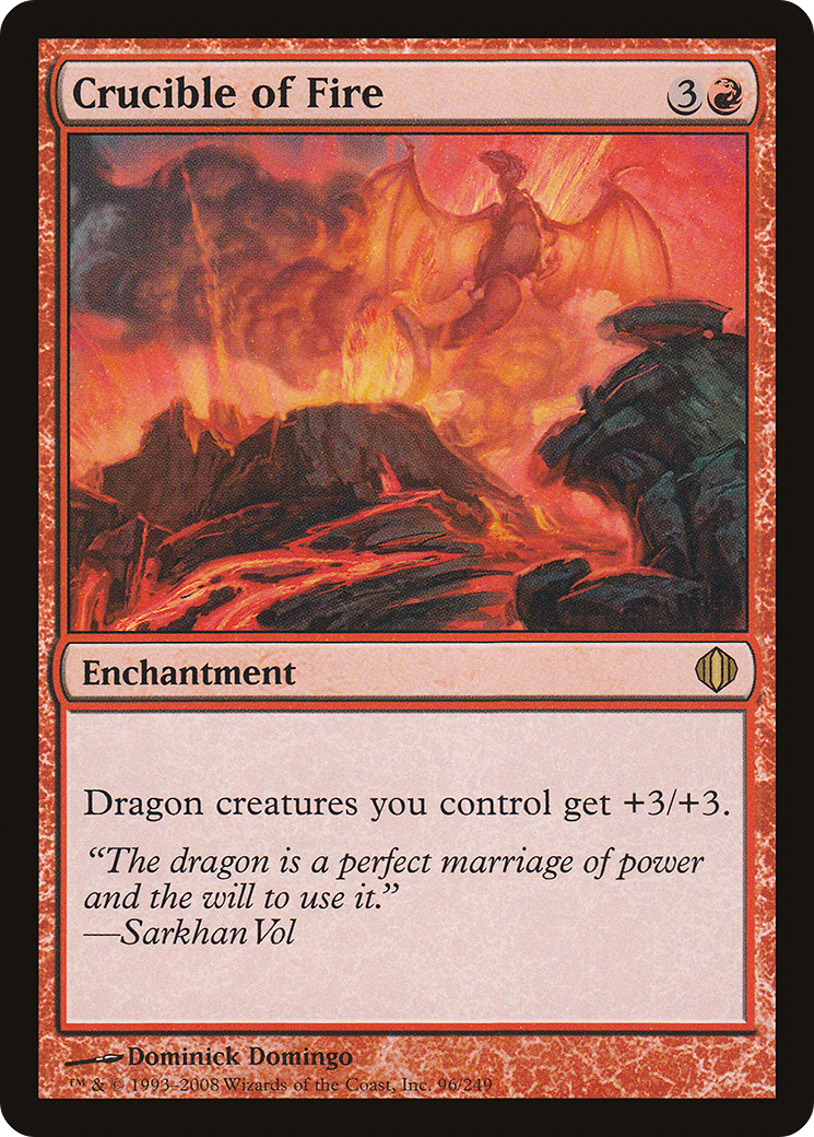 Crucible of Fire (ALA-096) [Shards of Alara] Foil MTG Single Wizards of the Coast
