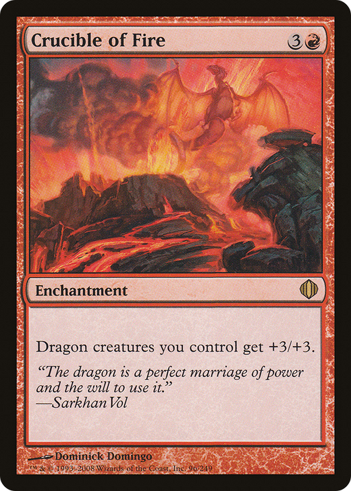 Crucible of Fire (ALA-096) [Shards of Alara] MTG Single Wizards of the Coast