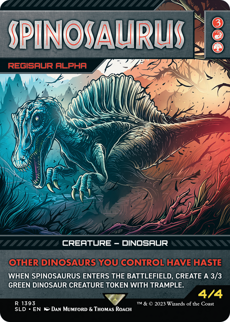 Regisaur Alpha (SLD-1393) [Secret Lair] Drop (Borderless) MTG Single Wizards of the Coast
