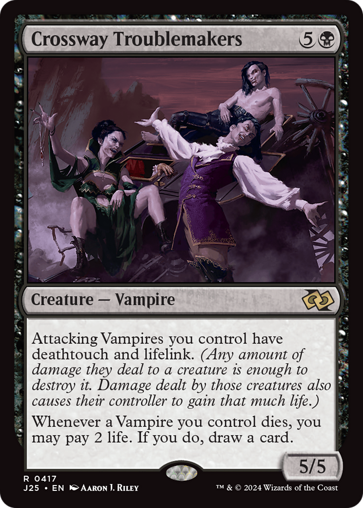 Crossway Troublemakers (J25-417) [Foundations Jumpstart] MTG Single Wizards of the Coast