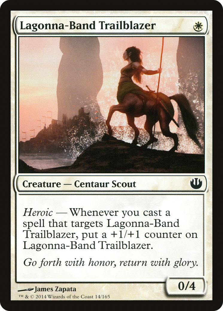 Lagonna-Band Trailblazer (JOU-014) [Journey into Nyx] MTG Single Wizards of the Coast