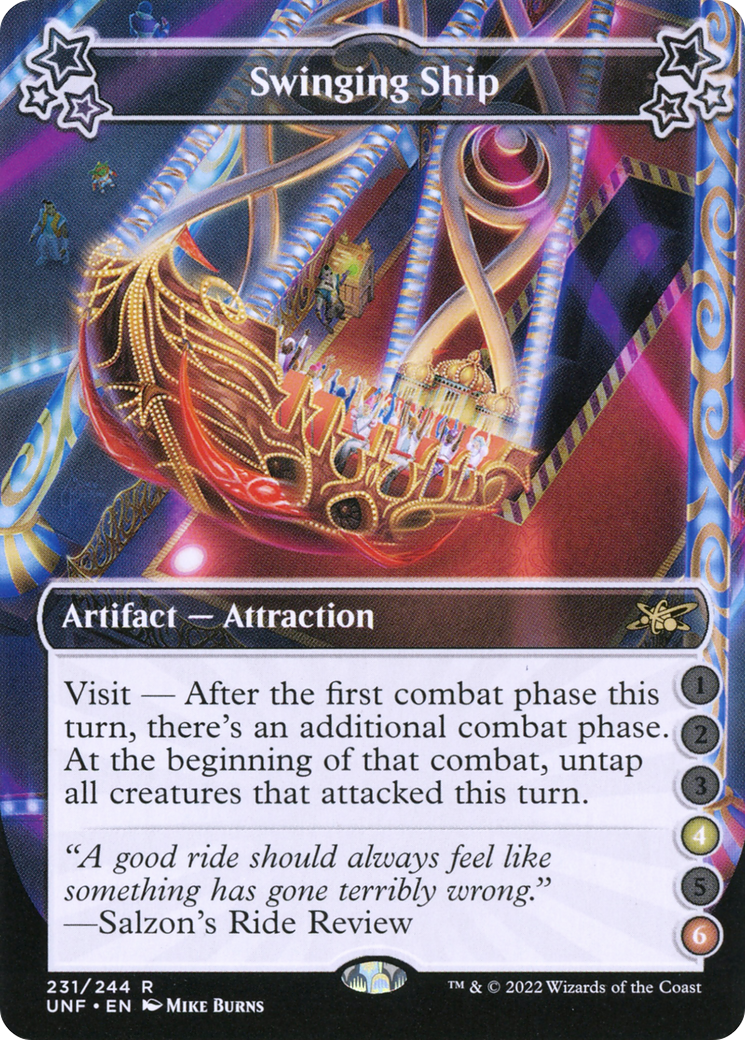 Swinging Ship (4-6) (UNF-231) [Unfinity] MTG Single Wizards of the Coast