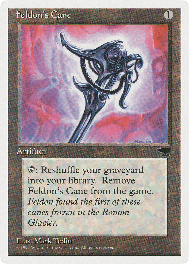 Feldon's Cane (CHR-097) [Chronicles] MTG Single Magic: The Gathering