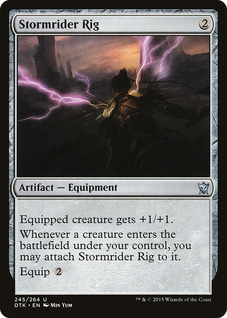 Stormrider Rig (DTK-245) [Dragons of Tarkir] Foil MTG Single Wizards of the Coast