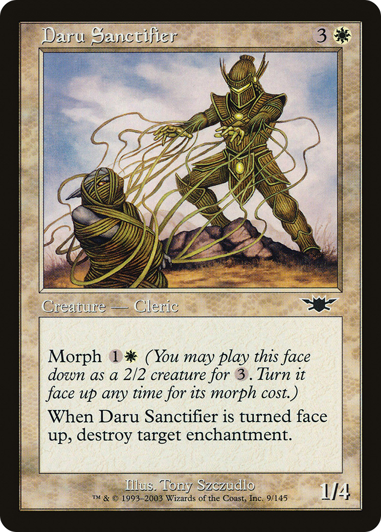 Daru Sanctifier (LGN-009) [Legions] MTG Single Wizards of the Coast