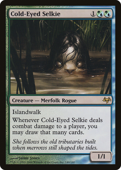 Cold-Eyed Selkie (EVE-149) [Eventide] Foil MTG Single Wizards of the Coast