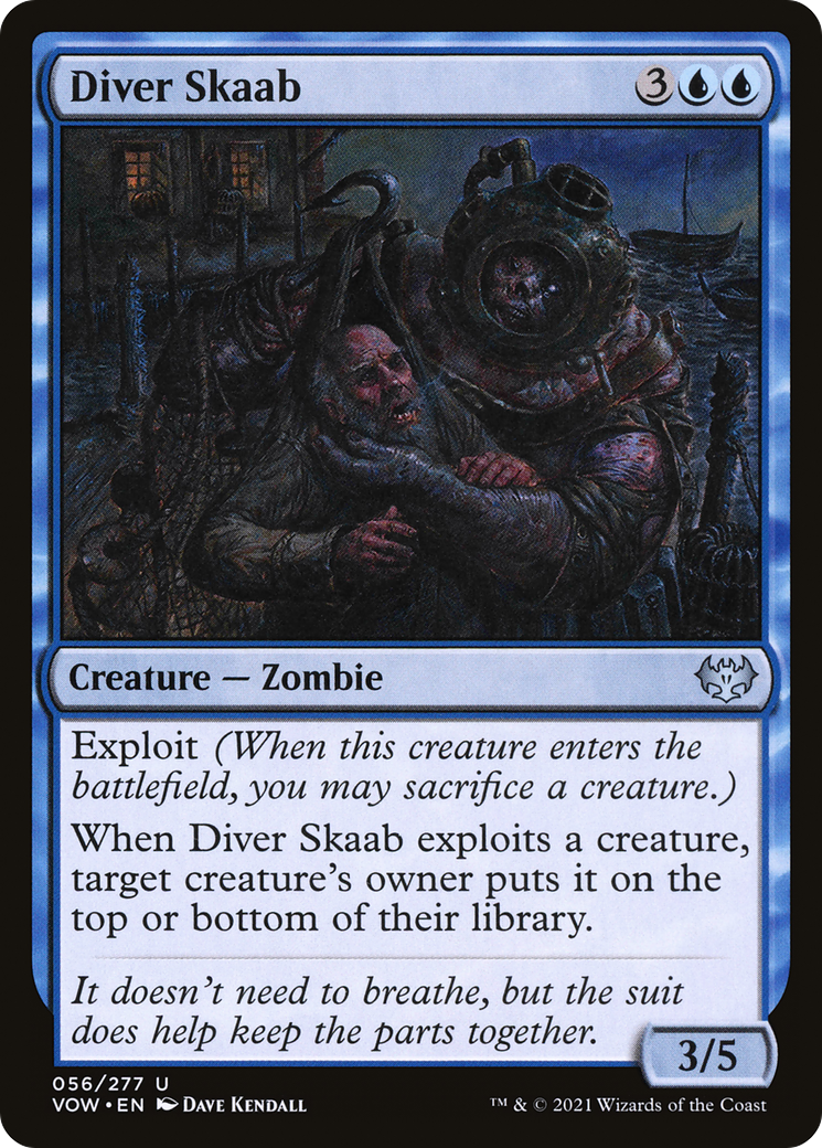Diver Skaab (VOW-056) [Innistrad: Crimson Vow] MTG Single Wizards of the Coast