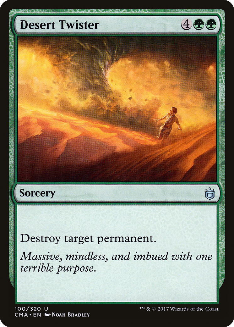 Desert Twister (CMA-100) [Commander Anthology] MTG Single Wizards of the Coast