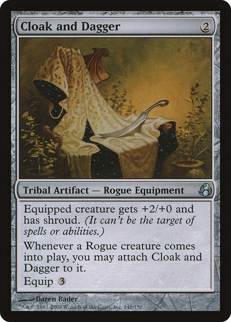 Cloak and Dagger (MOR-141) [Morningtide] MTG Single Wizards of the Coast