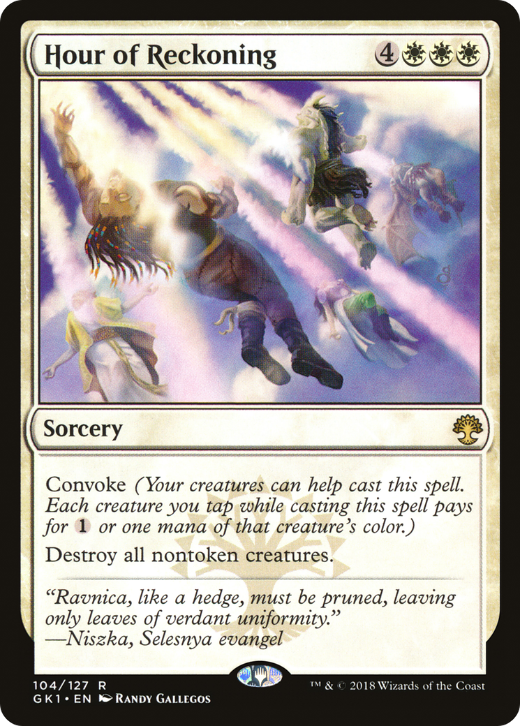 Hour of Reckoning (GR1-104) [Misc] GRN Guild Kit MTG Single Wizards of the Coast
