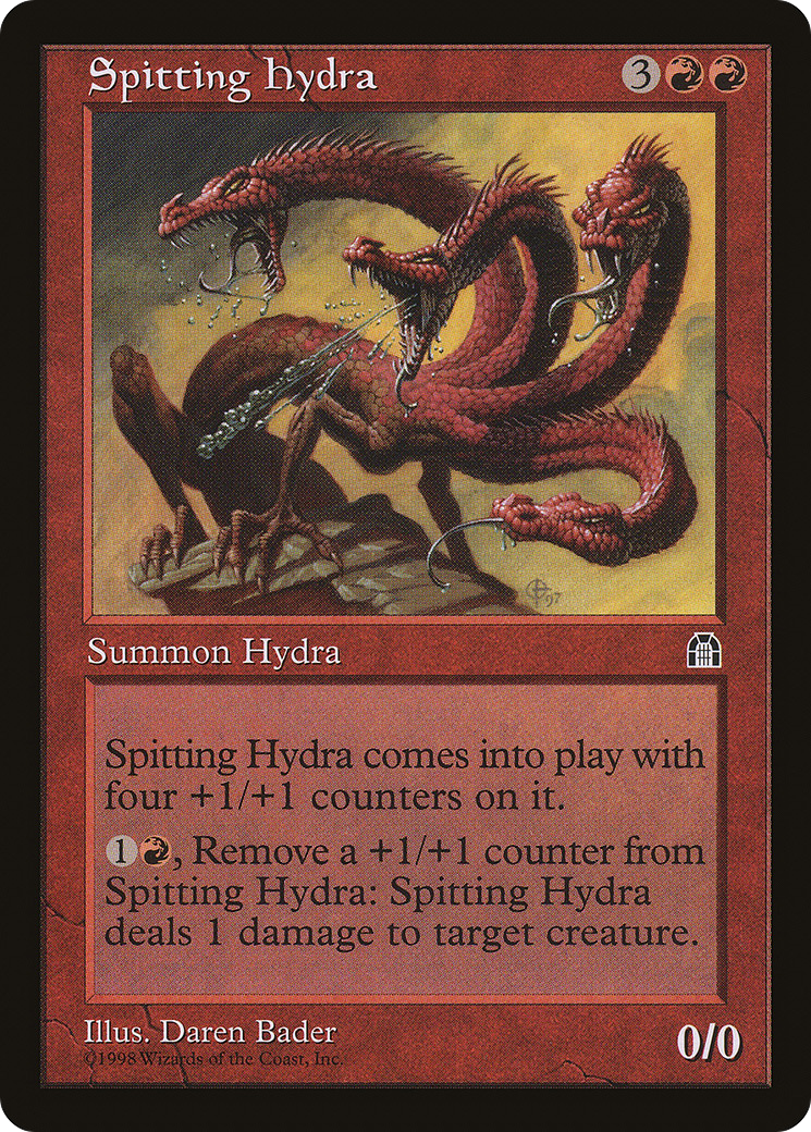 Spitting Hydra (STH-099) [Stronghold] MTG Single Wizards of the Coast