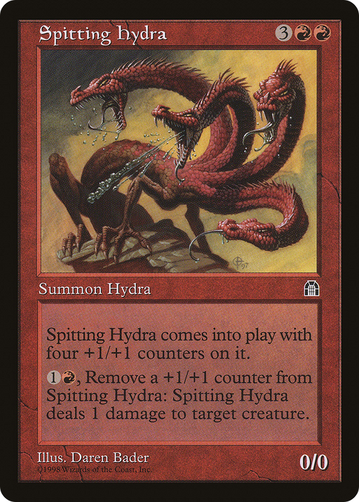 Spitting Hydra (STH-099) [Stronghold] MTG Single Wizards of the Coast