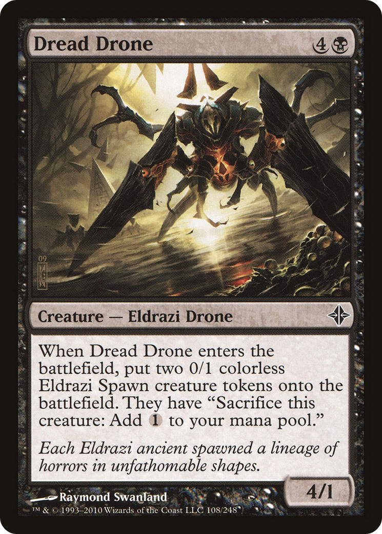 Dread Drone [Rise of the Eldrazi] MTG Single Magic: The Gathering