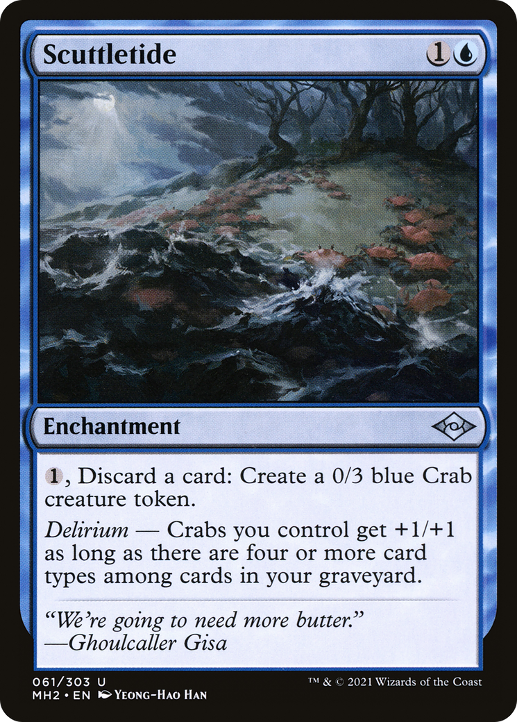 Scuttletide (MH2-061) [Modern Horizons 2] MTG Single Modern Horizons 2