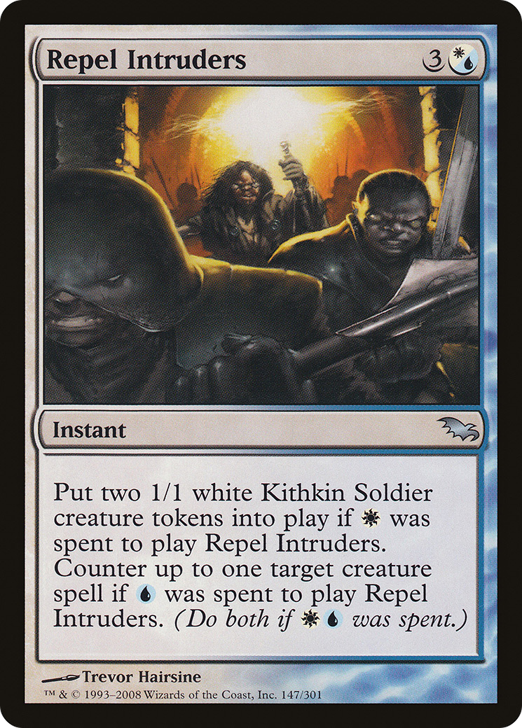 Repel Intruders (SHM-147) [Shadowmoor] Foil MTG Single Wizards of the Coast