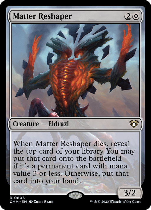 Matter Reshaper (CMM-806) [Commander Masters] MTG Single Wizards of the Coast