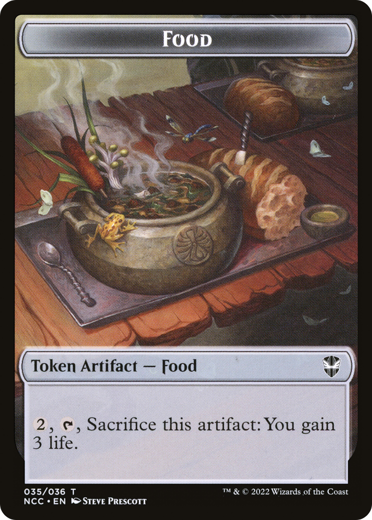 Food (TNCC-035) [Tokens] New Capenna Commander Tokens MTG Single Wizards of the Coast