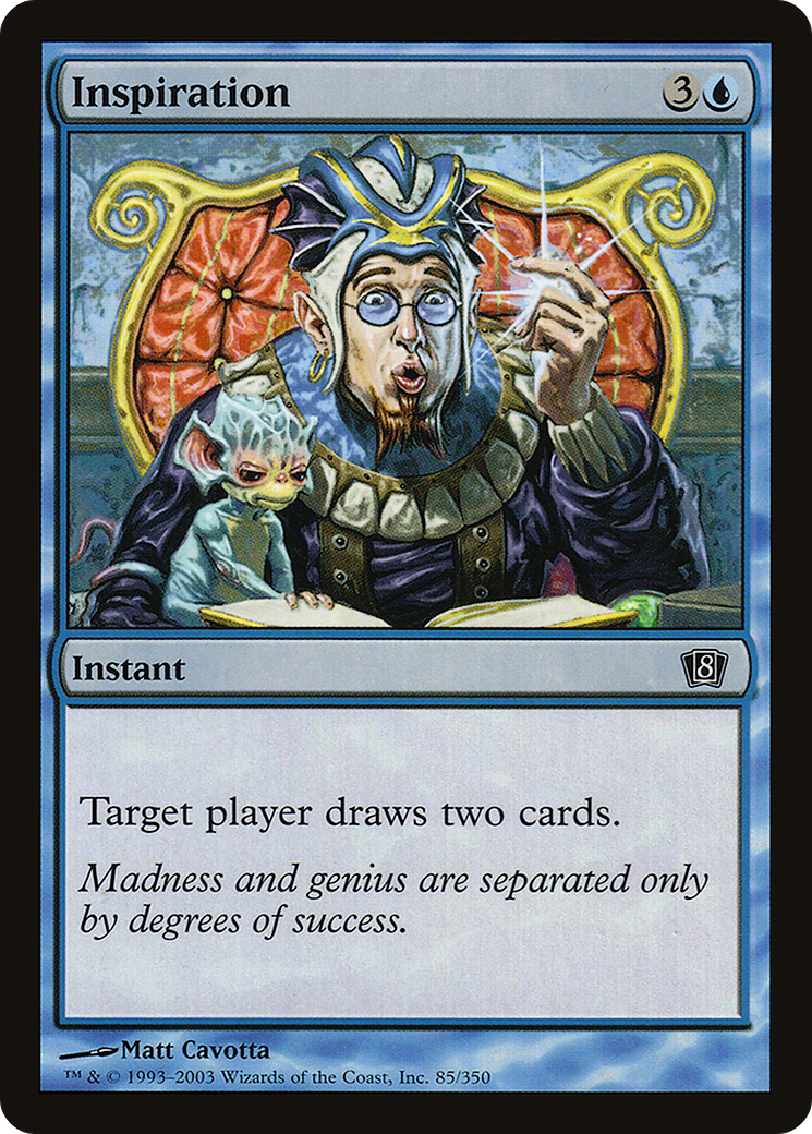 Inspiration (8ED-085) [8th Edition] Foil MTG Single Wizards of the Coast