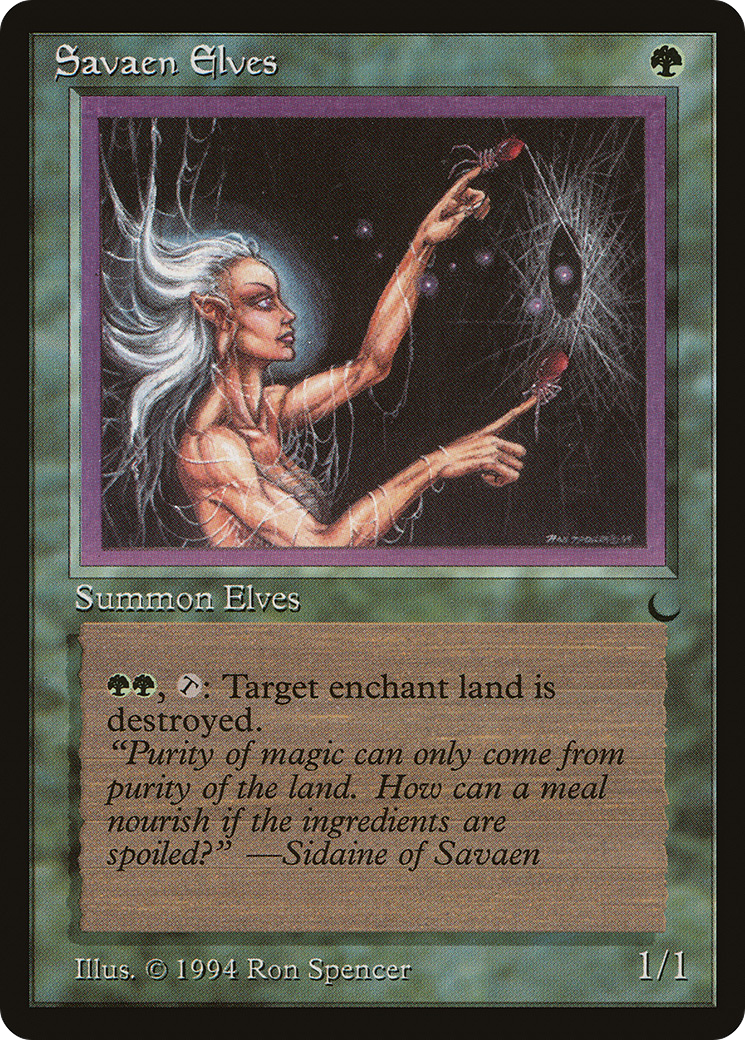 Savaen Elves (DRK-084) [Oldschool] The Dark MTG Single Wizards of the Coast