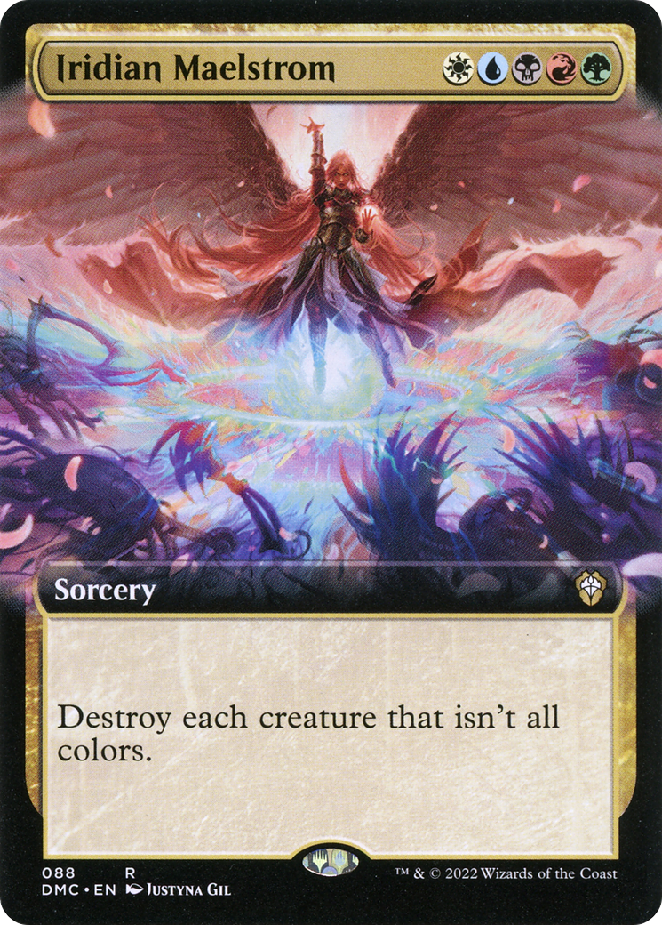 Iridian Maelstrom (DMC-088) [Dominaria United Commander] (Extended Art) MTG Single Wizards of the Coast