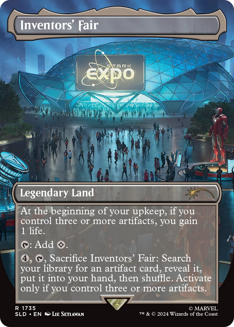 Inventors' Fair (SLD-1735) [Secret Lair] Drop (Borderless) MTG Single Wizards of the Coast