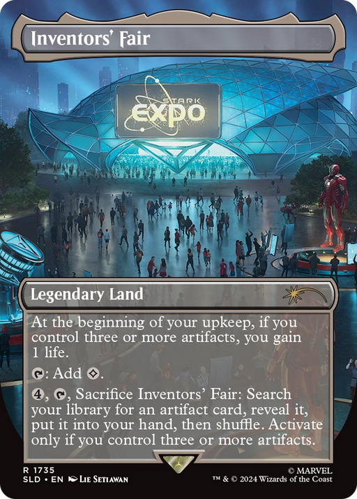 Inventors' Fair (SLD-1735) [Secret Lair] Drop (Borderless) MTG Single Wizards of the Coast