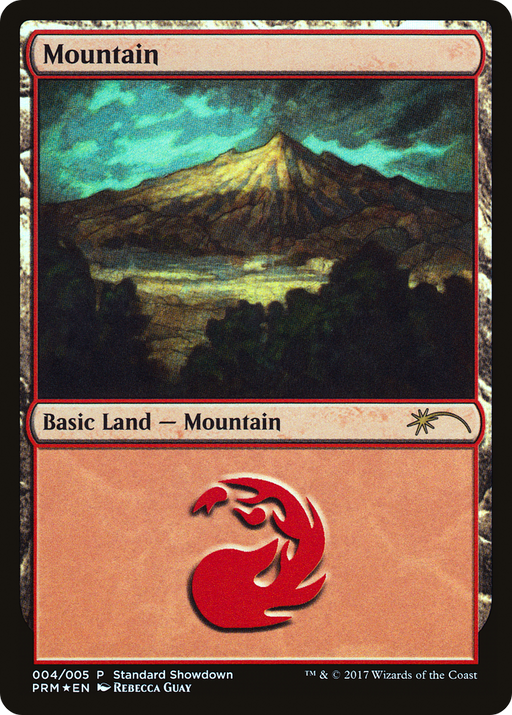 Mountain (Rebecca Guay) (SSP-004) [XLN Standard Showdown] Foil MTG Single Wizards of the Coast