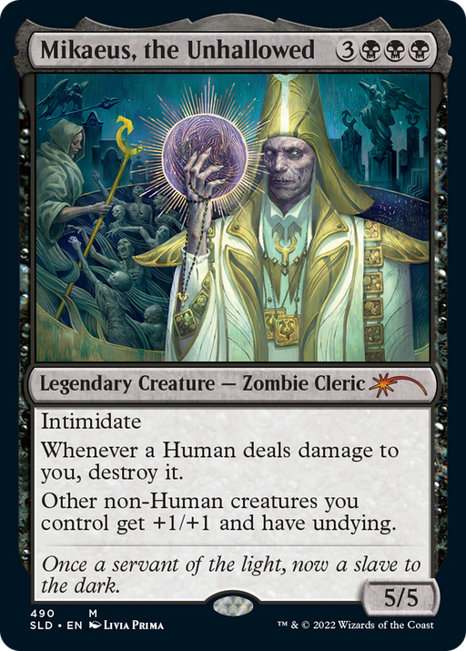 Mikaeus, the Unhallowed (SLD-490) [Secret Lair] Drop Foil MTG Single Wizards of the Coast